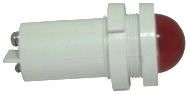СКЛ 14.2Б-К-2-220, Светодиодная коммутаторная лампа, Россия, без цоколя, красный, 5A, 220V