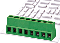 DG128-5.0-02P-14-00A(H), Клеммник, 2x5мм, DEGSON, 300V, 10A, 2.5мм², зеленый, -40...105°С