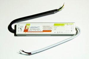 LC-WP-30W-24V, Блок питания, LEDCRAFT, IP67, 1.25A, 230/24V, 30W, -30...70°С