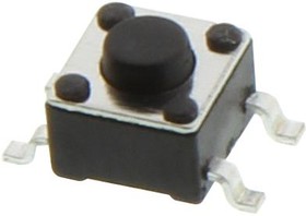 TL3305AF160QG, Кнопки тактовые, E-Switch, 4,5х4,5, h=3,8mm, -20...70°С
