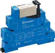 38.62.0.240.0060, Интерфейсный модуль реле, FINDER, 240V, 8A, -40...70°С