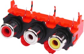 RS-314, RCA JACK 3 разъема на плату, DRAGON