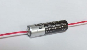 ER14505-AX, Элемент питания, аксиальные вывода, EEMB, AA, 3.6V, 2400mAh, литий