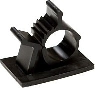 ПСК-1, (AP-0810) Самоклеющаяся площадка с защелкой (уп.=100шт), нейлон 6.6, 20х25mm