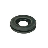 0258 0429 010, DG29/18, Заглушка мембранная с отверст., хлоропрен (CR), SES-STERLING, Ø44mm, Ømin=29mm, H=9mm, черный, -30...90°С