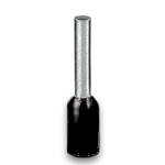 3200195, Кабельный наконечник AI 1,5-10 BK, PHOENIX, L=16мм, Lконт=10мм, Медь луженая, Черный