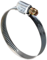 10-16, Хомут червячный, Россия, 10/16mm, B=9mm, Оцинкованная сталь