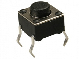 0650HIM-130G, Кнопка тактовая, Switronic, 6x6, h=5mm