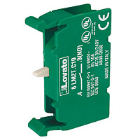 8LM2TC10, Вспомогательный контакт 1NA с креплением под винт, LOVATO, -20...60°С
