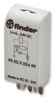99.02.0.230.09, Модуль RC + варистор (110-230)В AC/DC), FINDER