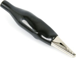 8-0025 BLACK, Зажимы "Крокодил", Китай, черный