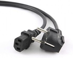GA-AN23-1000, VDE EURO кабель пит. с заземл., GREENCONNECT, 3х0,75, 220V, 10A
