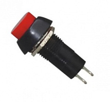 SPA101A-R, Кнопка с фиксацией ON-OFF, в панель, Jietong Switch, 1A, 250V, Красный
