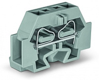 262-301, Клеммная колодка 2-пров., WAGO, 630V, 24A, 0.08-4mm², Серый