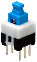 PSW-3, Переключатель кнопочный c фиксацией, JIA, 0.1A, 30V