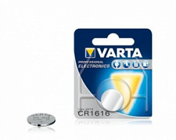 6616.101.401, Элементы питания (батарейки), VARTA, CR1616