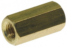 PCHSS-10, Шестигранная стойка для п/плат, M3, CONNFLY, L=10mm, Латунь