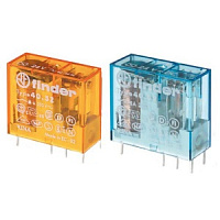 44.52.9.110.0000, Реле промежуточное, миниатюрное, герметичное, 2 перекидн. конт., FINDER, 110V, 8A, -40...85°С