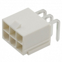 87427-0602, Разъем Mini-Fit Jr., 6кнт, 2гр.кнт, MOLEX, 6x4,2mm, 600V, 13A
