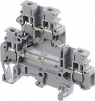 1SNA115168R2300, Клемма M4/6.DD винт 4мм.кв., ABB