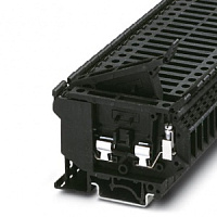 3004126, Клеммы для установки предохранителей - UK 5-HESILED 24 , PHOENIX, 24V, 4мм², черный, 72,5х8,2х64mm