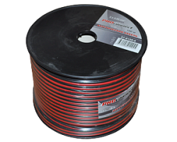 01-6108-6, Кабель акустический, Proconnect, 2х2,5mm², Красный/черный
