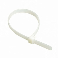 25209, Хомут кабельный (стяжка), DKC, 3,6х140mm, Полиамид 6.6, Белый, -40...85°С