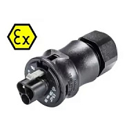 X6.032.4053.1, Взрывозащищенный вилочный разъем (RST20I3SXS1 ZR1 V SW), WIELAND, 250V, 20A, 1.5-4мм², пластик, 3полюс.
