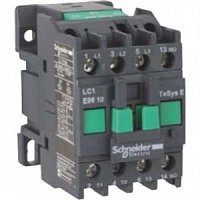 LC1E0610M5, Контактор, 6A, 1НО, катушка 220V, 50Гц, серия TeSys E, Schneider