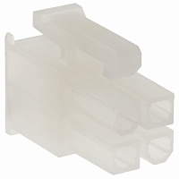 0039012040, Корпус для клемм, MOLEX, LCC, 4кнт, Белый