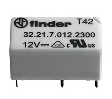 32.21.7.005.4000, Реле электромагнитные, FINDER, 6A, -40...85°С