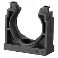 PAS23N, Держатель DN23, DKC, Ø23mm, полиамид, черный