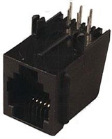 TJ6P6C, Тел. розетка на плату 55-03 5521 6P, CZT