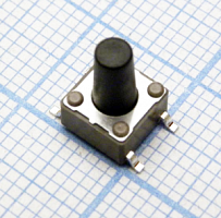 DTSM20-9.5K (65K-T/R), Кнопка тактовая, 100gf, DIPT