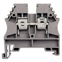 304140, Клемма винтовая AVK6, Klemsan, 630V, 41A, 1.5-6mm², Серый