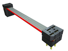 IDMD-05-T-02.00-G, Кабель плоский, шлейф, SAMTEC