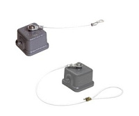 09 20 003 5428, Сверхмощный разъем питания, Han 3A Protect Cover Die Cast for Hoods, HARTING
