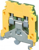 1SNA165113R1600, Клемма винтовая 4 мм.кв., желто-зеленая, эл. соединенный с DIN-рейкой M 4/6 P, ABB