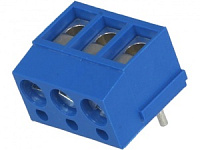 DG300R-5.0-03P-12-00A(H), Клеммная колодка, 3x5mm, DEGSON, 300V, 10A, 2.5mm², синий
