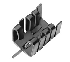 FK-252-SA-220-V, Радиатор для корпуса TO-220, FISCHER, алюминий, 25,4х14,5х13,51mm